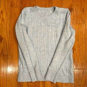 EUC thin cable knit sweater.